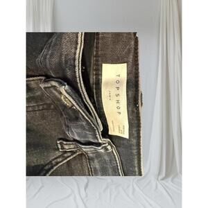 Topshop Jamie Black High-Waisted Jeans Size 30x32
